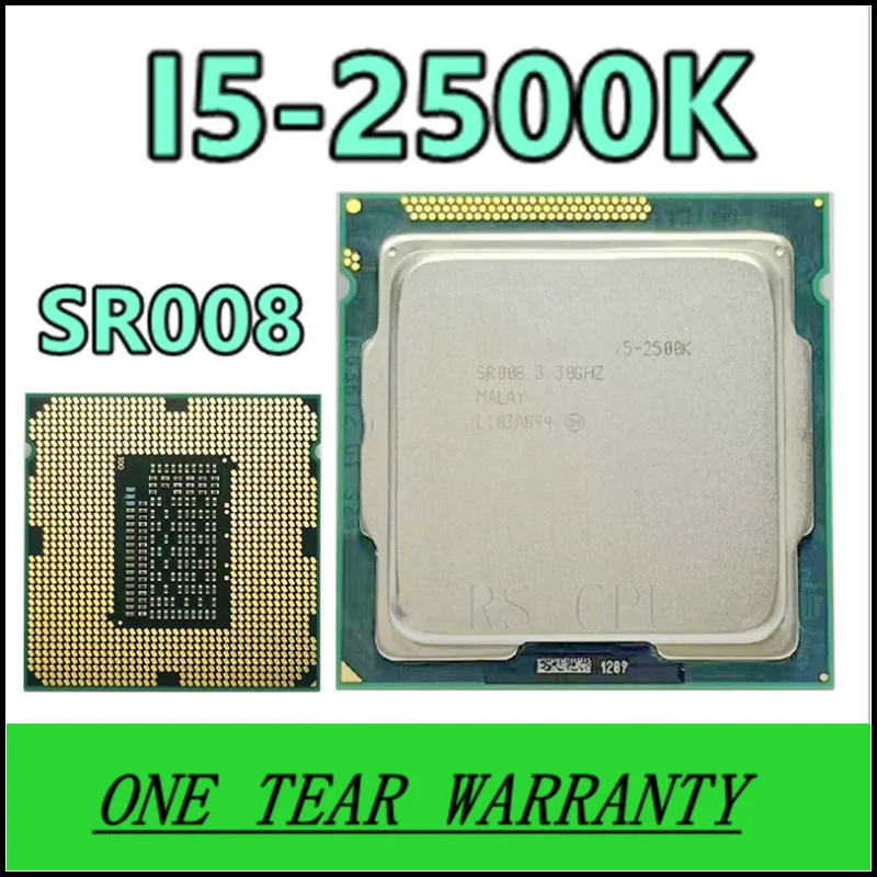 

I5-2500K i5 2500 K i5 2500 K SR008 3,3 ГГц четырехъядерный ЦПУ Процессор 6M 95W LGA 1155
