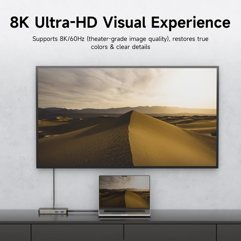 Hagibis USB4 Док-станция с тройным дисплеем