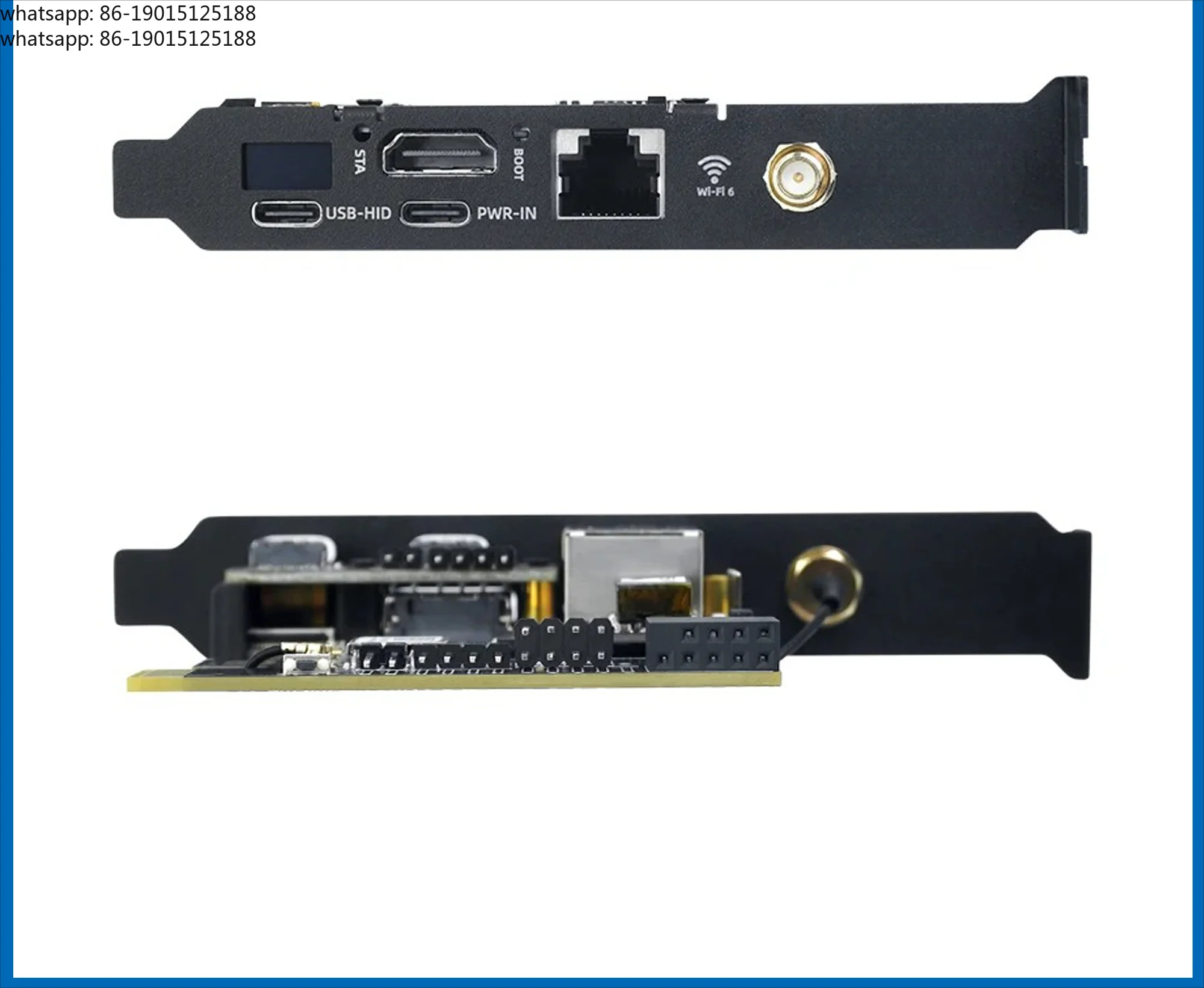 Фото NanokVM-PCIE PIKVM Мини-сервер для удаленного управления и обслуживания №3