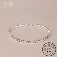 s925 silver bracelet necklace set for women and men vintage classic gift for girlfriend retro friendship fortune bracelets