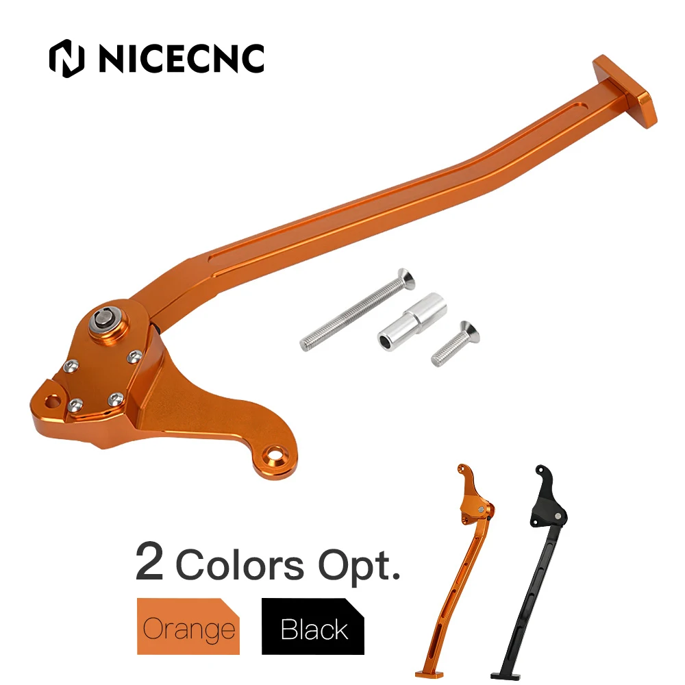 NICECNC мотокросс алюминиевая подставка с откидной ножкой боковая для KTM 250 350 450 125 150