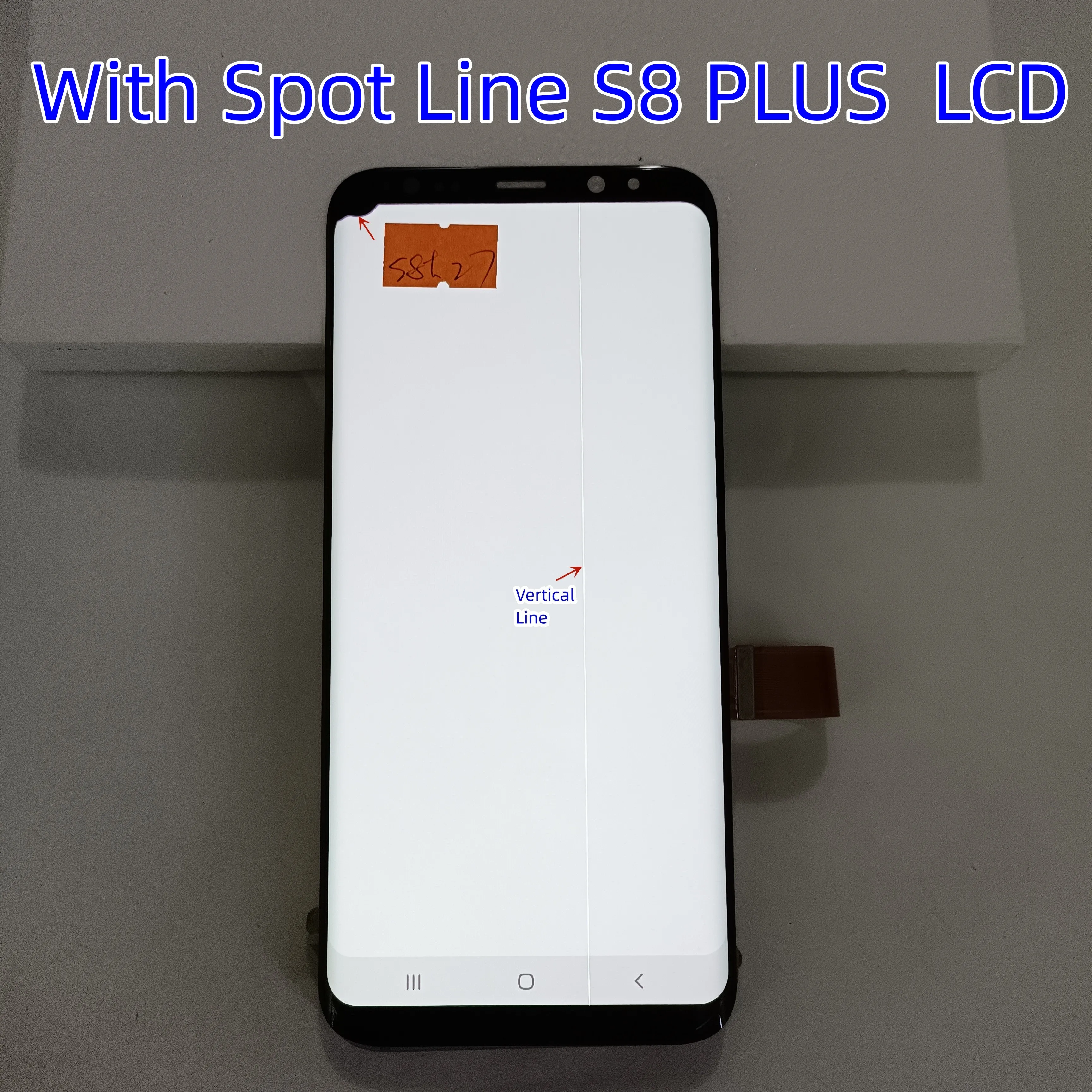 

Original Display For Samsung Galaxy S8 Plus G955 G955F LCD With Frame For Galaxy S8+ Display Touch Screen,With Spot Line