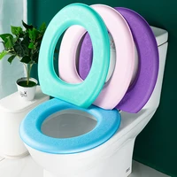 waterpoof soft toilet seat cover bathroom washable closestool mat pad cushion o shape toilet seat bidet toilet cover accessories