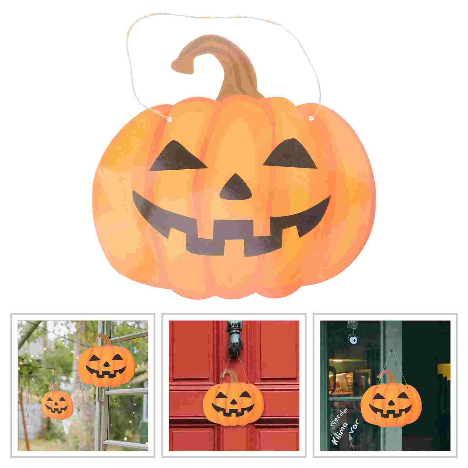 

Halloween Decorations Door Hanging Front Signs Paper Venue Setting Props Hanger