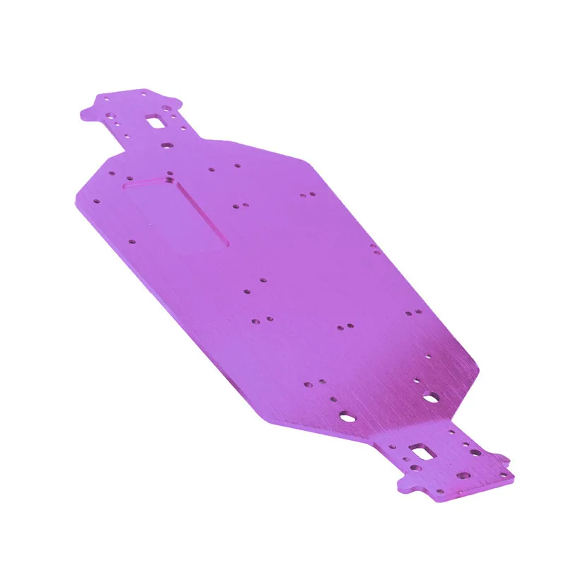 

04001 6061 03601 Aluminum Alloy Metal Chassis For 1/10 Scale Models RC Car HSP 94107 94110 94115 Off-Road Truggy Truck