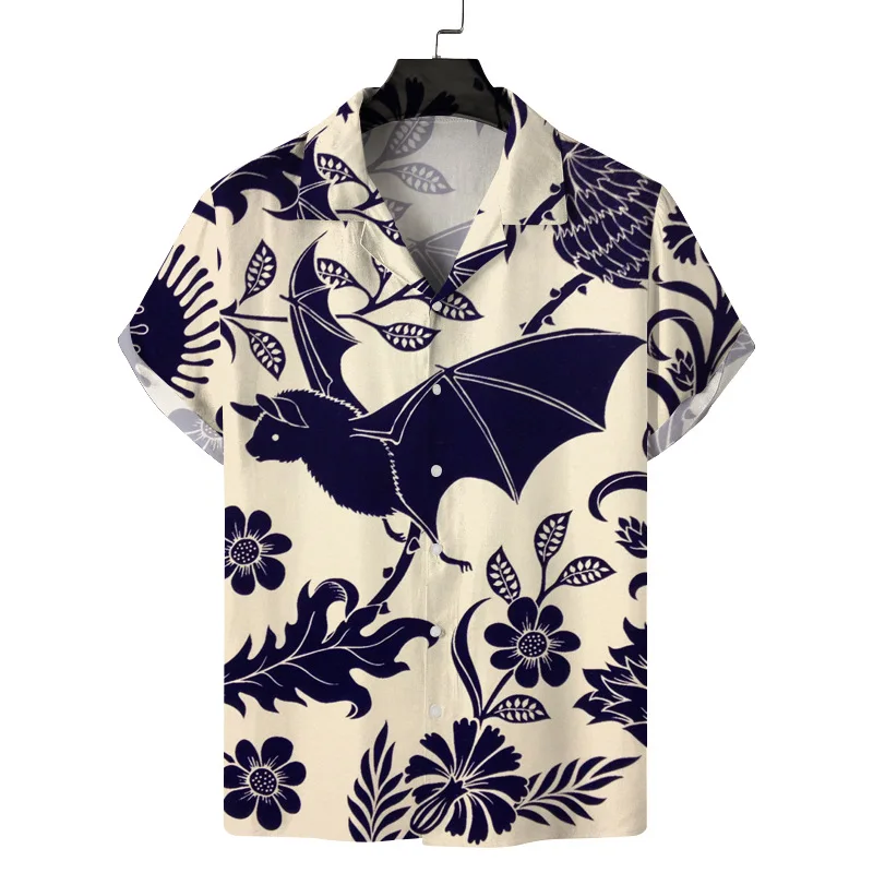 

2023 Original Design Summer New Casual Men's Short Sleeve 3D Printed Shirt Large Top Men's Clothing