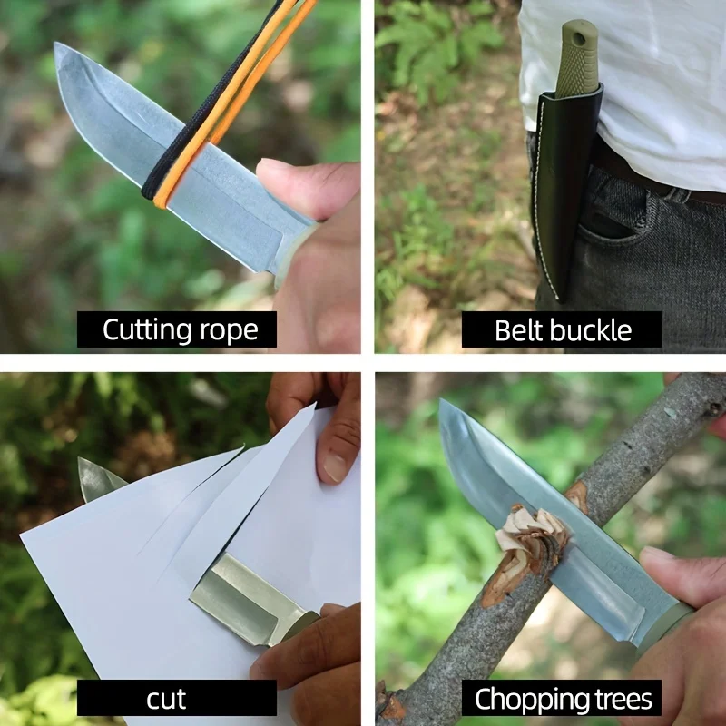 Bm 202 Leuku Тактический Нож С Фиксированным Лезвием D2 Стальное Лезвие Нейлоновой