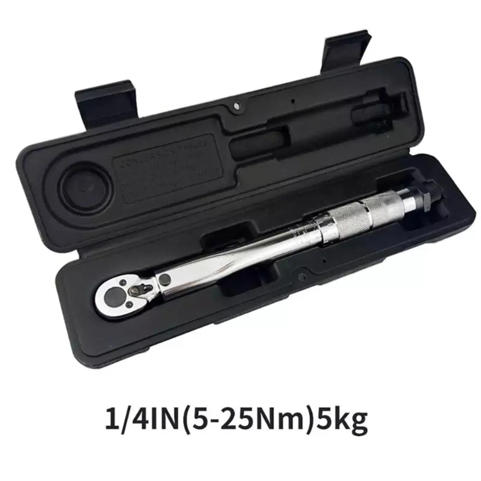 

1/4 Inch Drive 5-25N.m Micrometer Adjustable Torque Wrench Spanner Hand Tool High Quality For Car Bicycle Motorbike Use