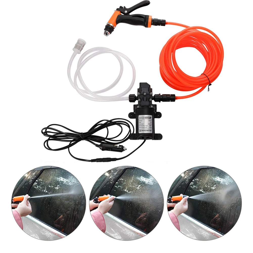 

6A Pressure Car Washer Cleaner Universal DC 12V Car Washer Care Electric Cleaner Car Cleaning Device Tool Pump
