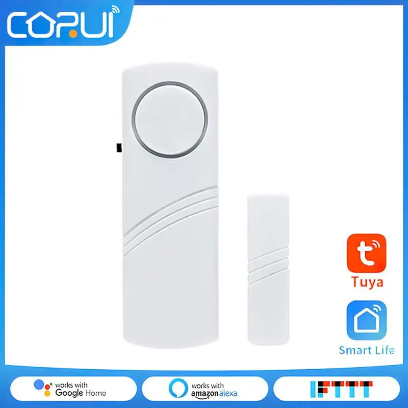

Door Window Contact Sensor Mini Door And Window Alarm Gate Detector Security Alarm Device Home Safety Alarm Accessories