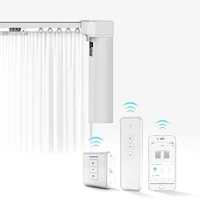 smart curtain opener auto open and closing system remote app control wifi electric curtain motor