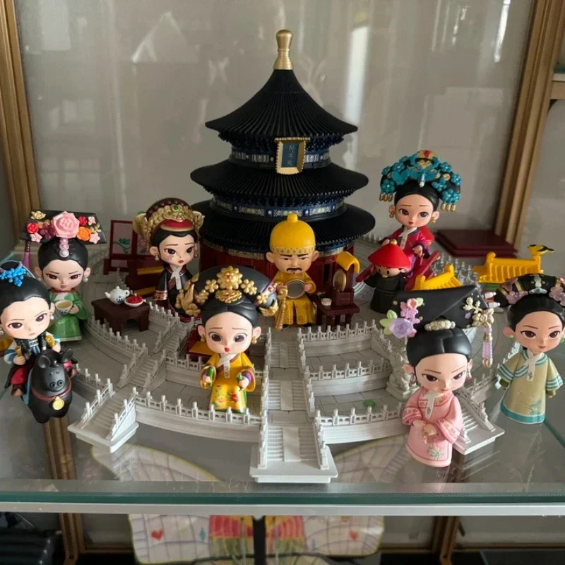 Легенда о Чжэне Хань фигурка императриц в дворце серия слепая коробка китайский