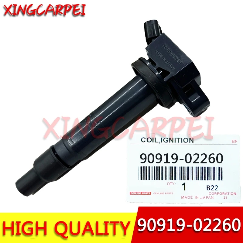 

Новая катушка зажигания 90919-02260 для Toyota-4runner-Tacoma-Scion xB Lexus ISF 2010-2014 90919 02260 9091902260
