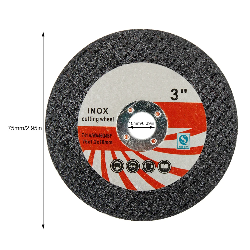 

4pcs 75mm Cutting Disc For Angle Grinder Metal Circular Saw Blade Grinding Wheel Wood Stone Steel Power Tool Accessories