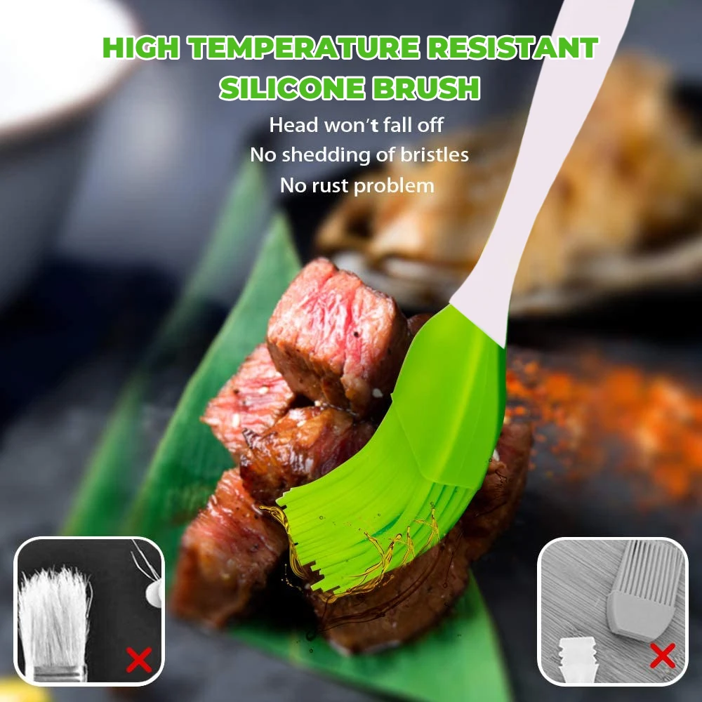 Силиконовая щетка кухонные принадлежности инструменты для пикника жареного