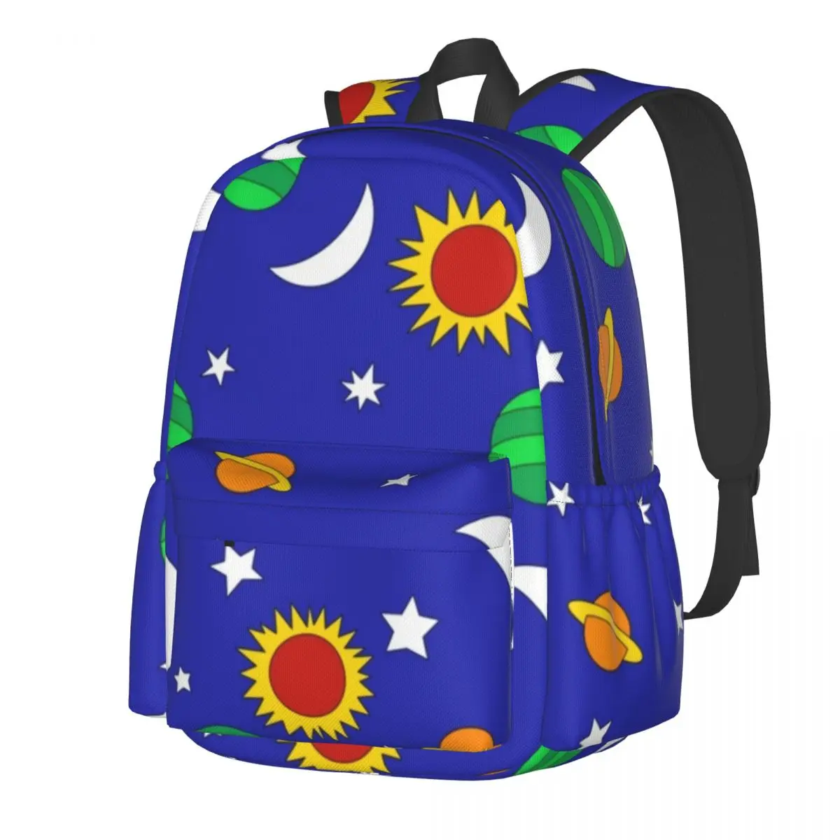 

Moon Star Planet Backpack Lost in Space Trekking Backpacks Student Unisex Kawaii School Bags Designer Soft Rucksack