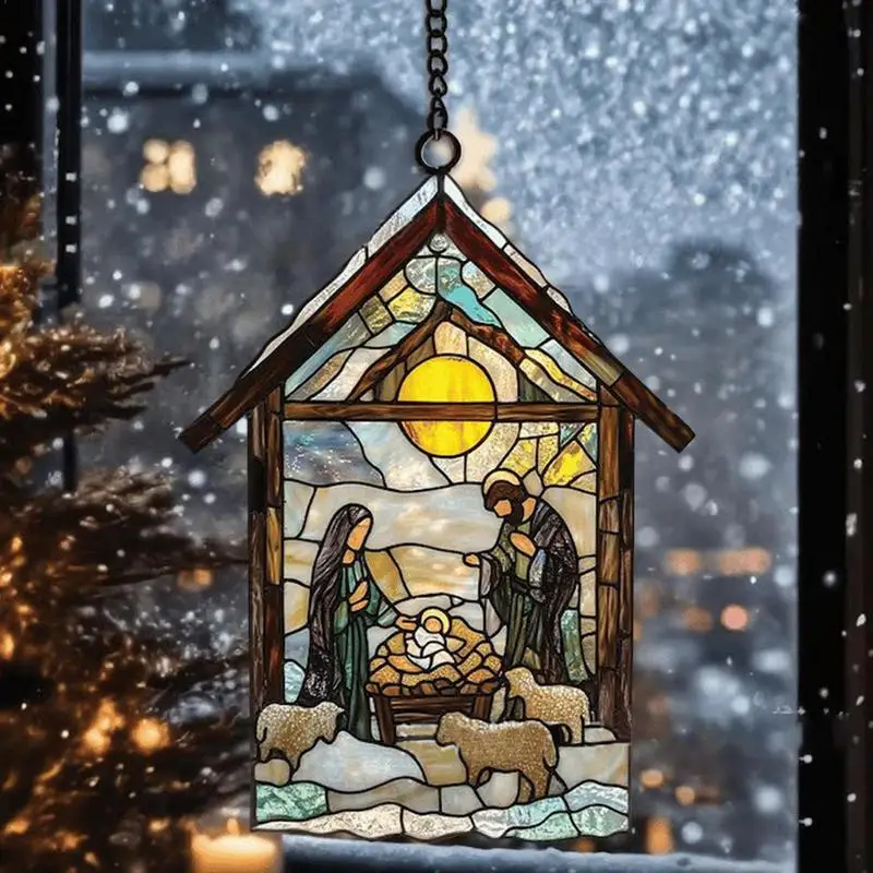 Рождественские ловцы солнца Рождественская сцена для рождественских елок