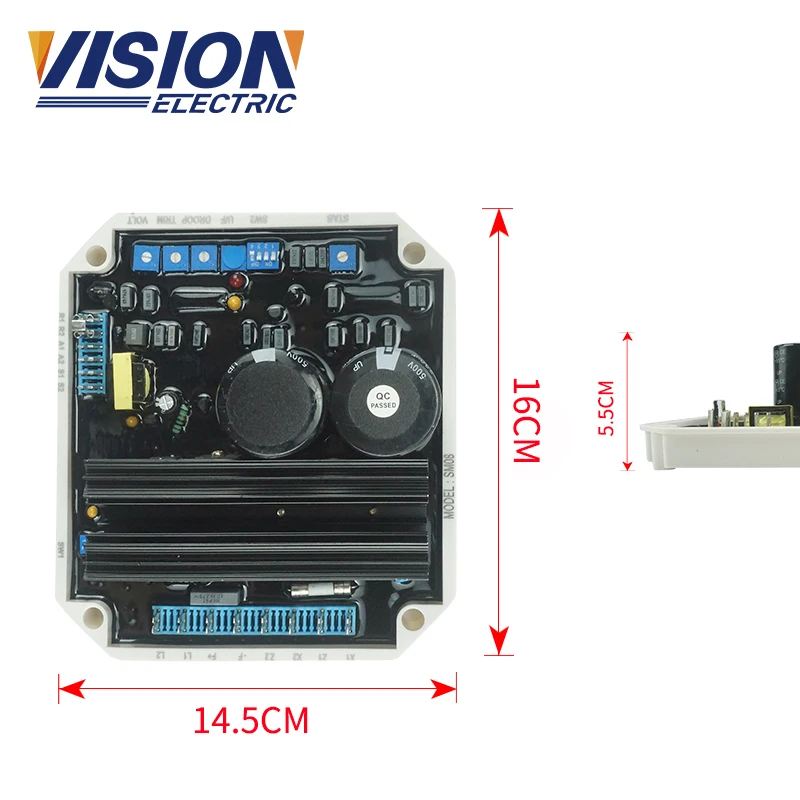 Фото Автоматический регулятор напряжения AVR VR08 для KF306A KF308A №4