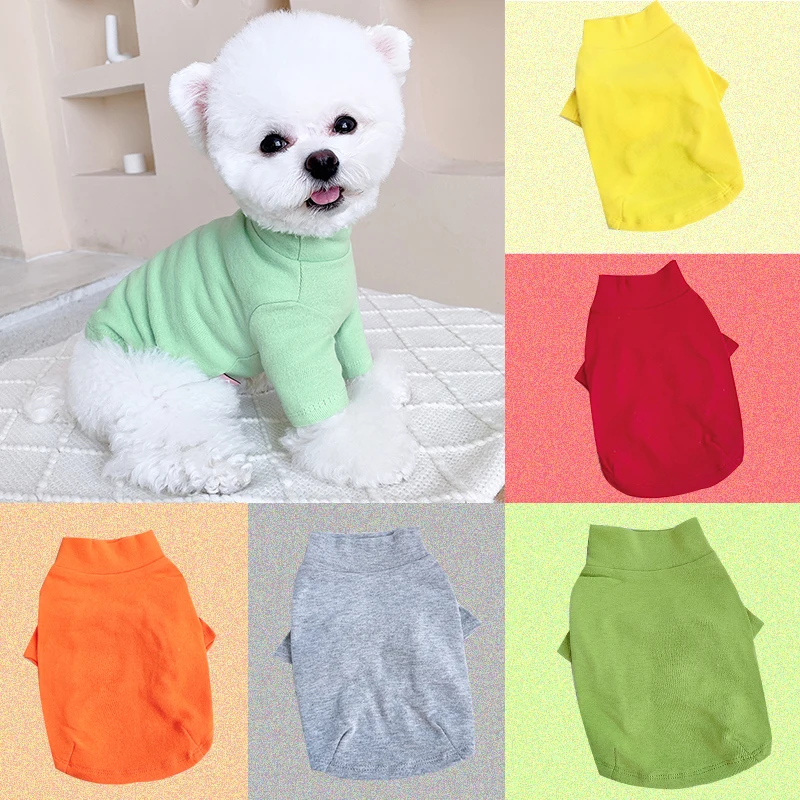 

Dog T-shirt Pajamas Spring Summer Pet Clothing for Dog Tee Shirt Coat Cat Puppy Chihuahua Poodle Bichon Schnauzer Dog Clothes
