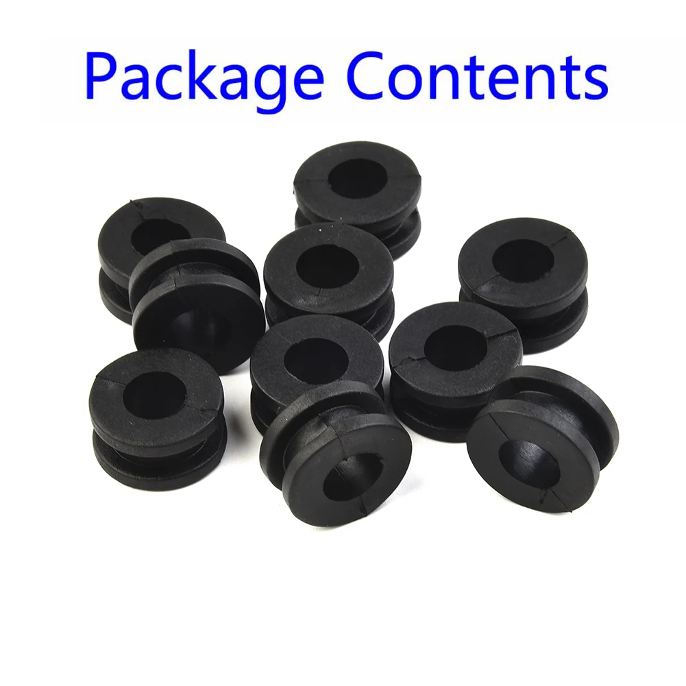 

10Pcs Universal Motorcycle Rubber Grommet Mount Set Side Cover Fender Fairings Grommets For Motorcycle Black High Quality