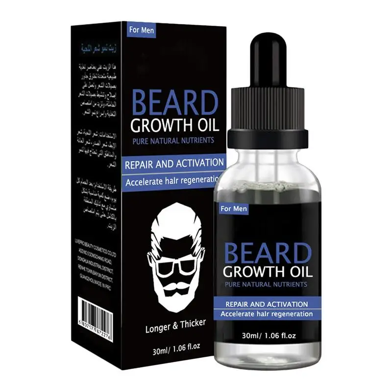 

Beard Growth Oil For Men Beard Growth Serum 30ml Beard Growth Serum For Men Promote Beard Regrowth Full Longer Thick Masculine