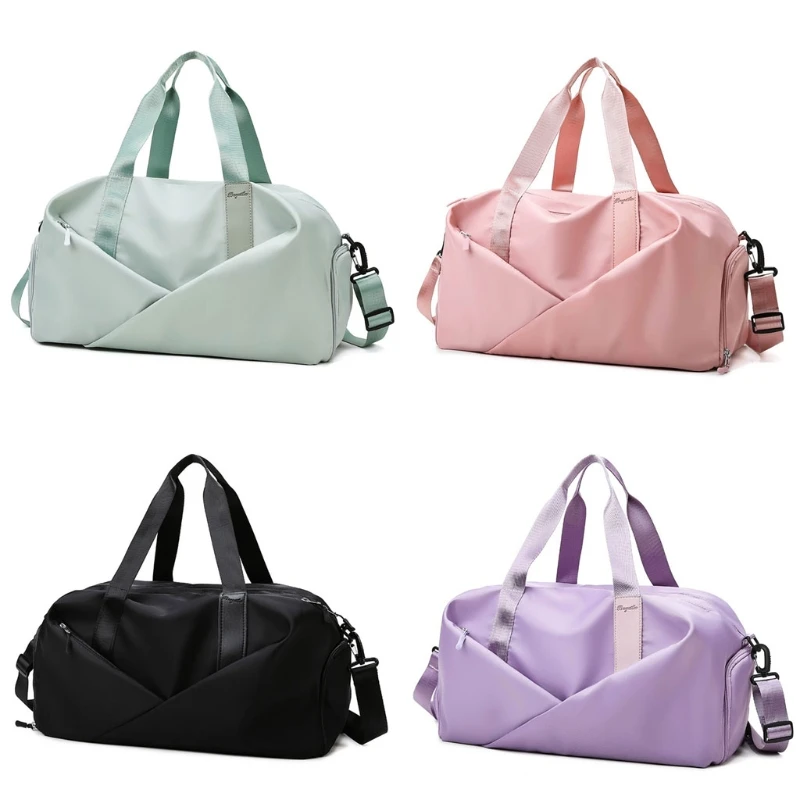 

Fitness Gym Bag Travel Duffel Bags with Shoe Compartment Dry Wet Storage Pocket Waterproof Workout Yoga Tote Handbag
