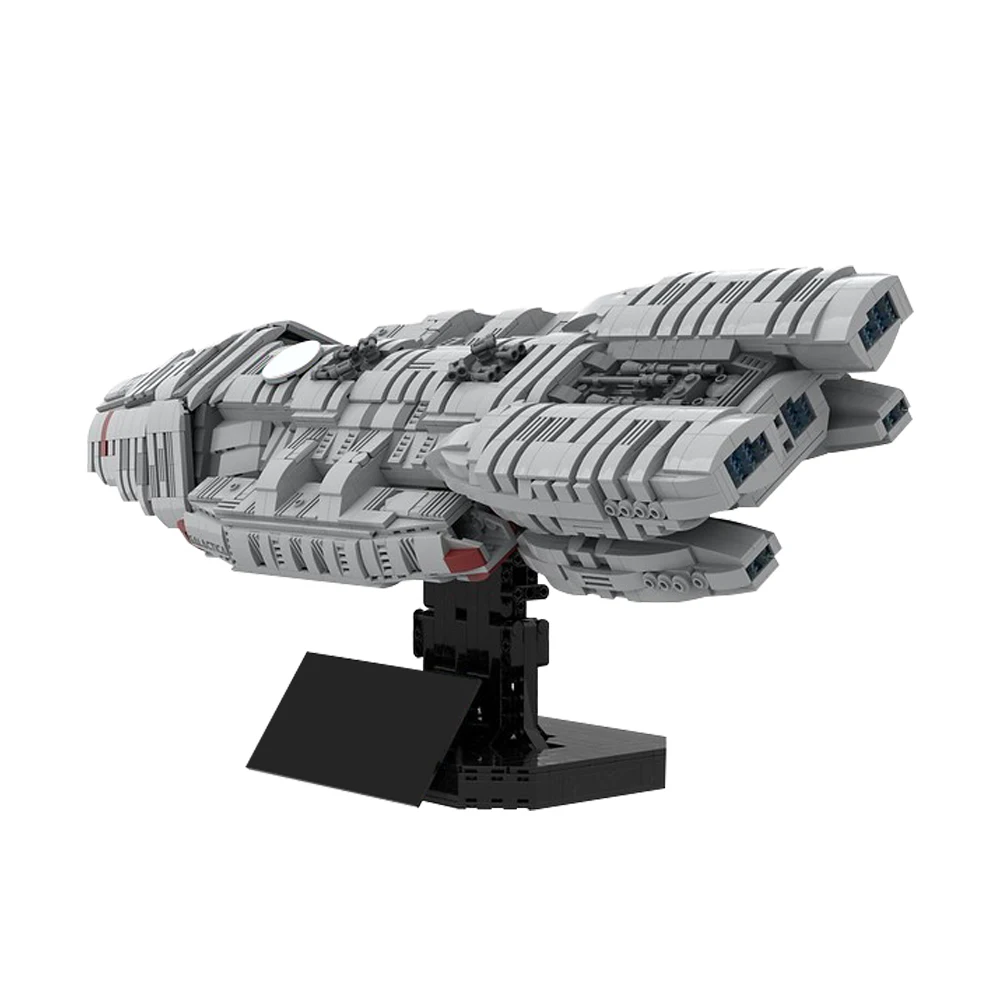 

Gobrick MOC игровой батарейный корабль, масштаб Галактики-UCS, набор строительных блоков, серия космоса, боевые космические корабли, кирпичные игрушки для детей, подарок