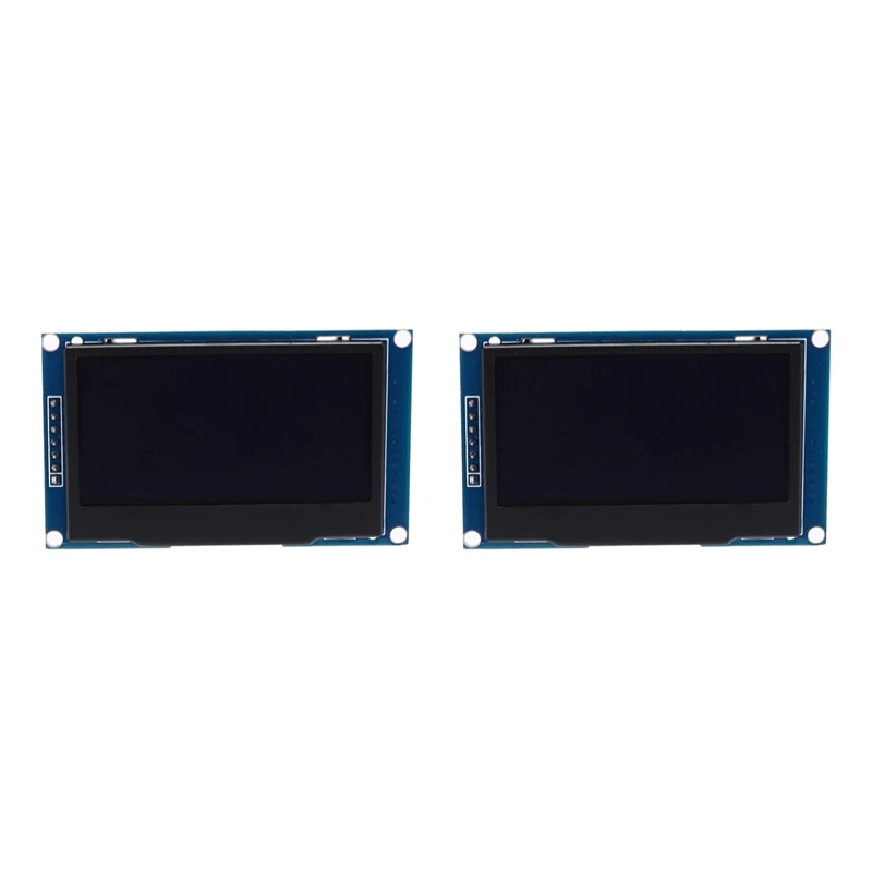 

2Pcs 2.42 Inch OLED Display LCD Screen Module 128X64 SPI/IIC Interface SSD1309 Display White
