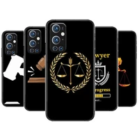 law student lawyer judge for oneplus nord n100 n10 5g 9 8 pro 7 7pro case phone cover for oneplus 7 pro 17t 6t 5t 3t case