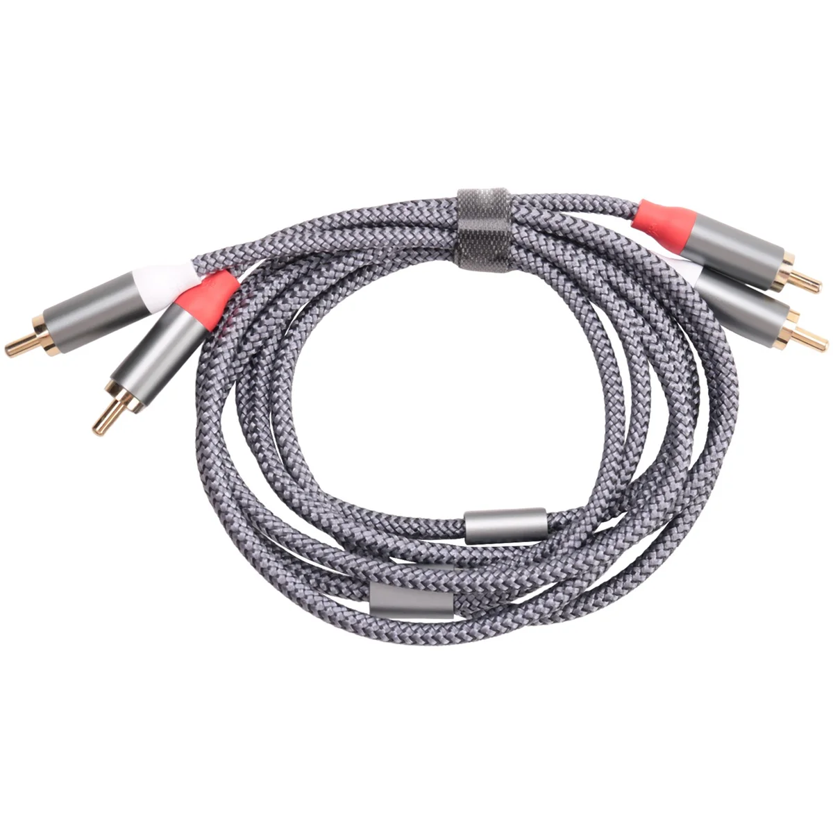 Стереокабель RCA [6 футов/1 8 м двойной экранированный позолоченный]