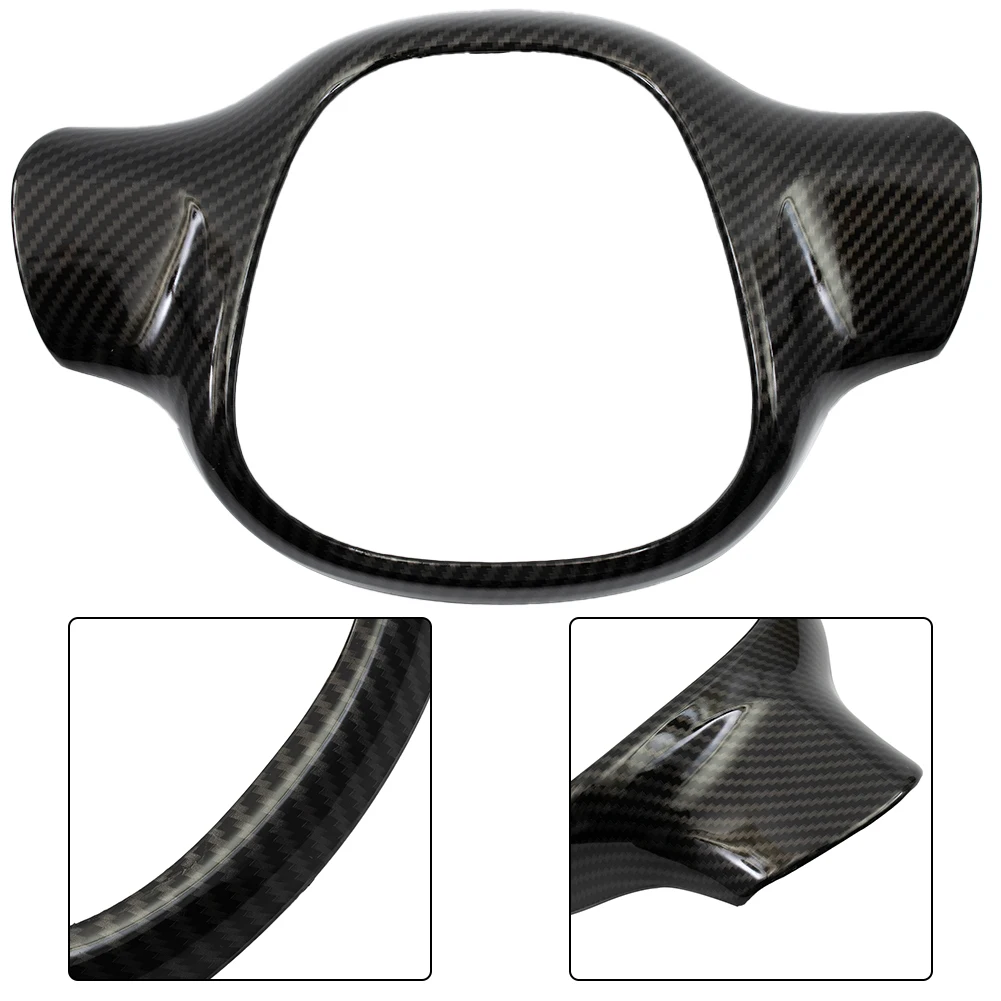 

Decor Steering Wheel Trim Decorative Frame Part Replacement Steering Wheel Cover 1 Piece For Smart Fortwo 451 2009-2015