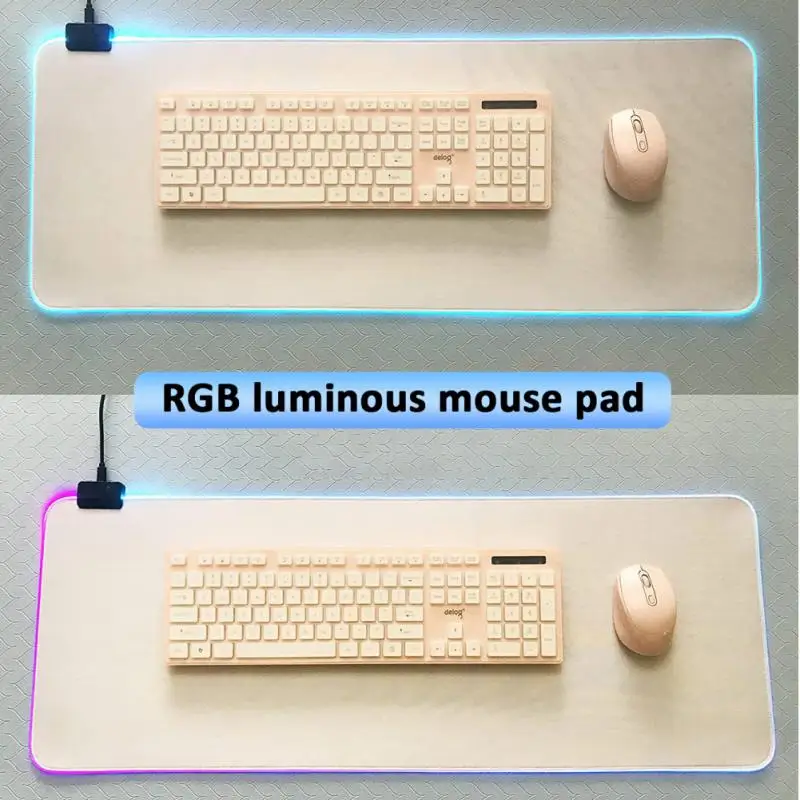 

Large Mouse Pad Waterproof Coating And Waterproof Fabric Are Convenient And Oversized Size Pad More Space To Use Pad On Desk