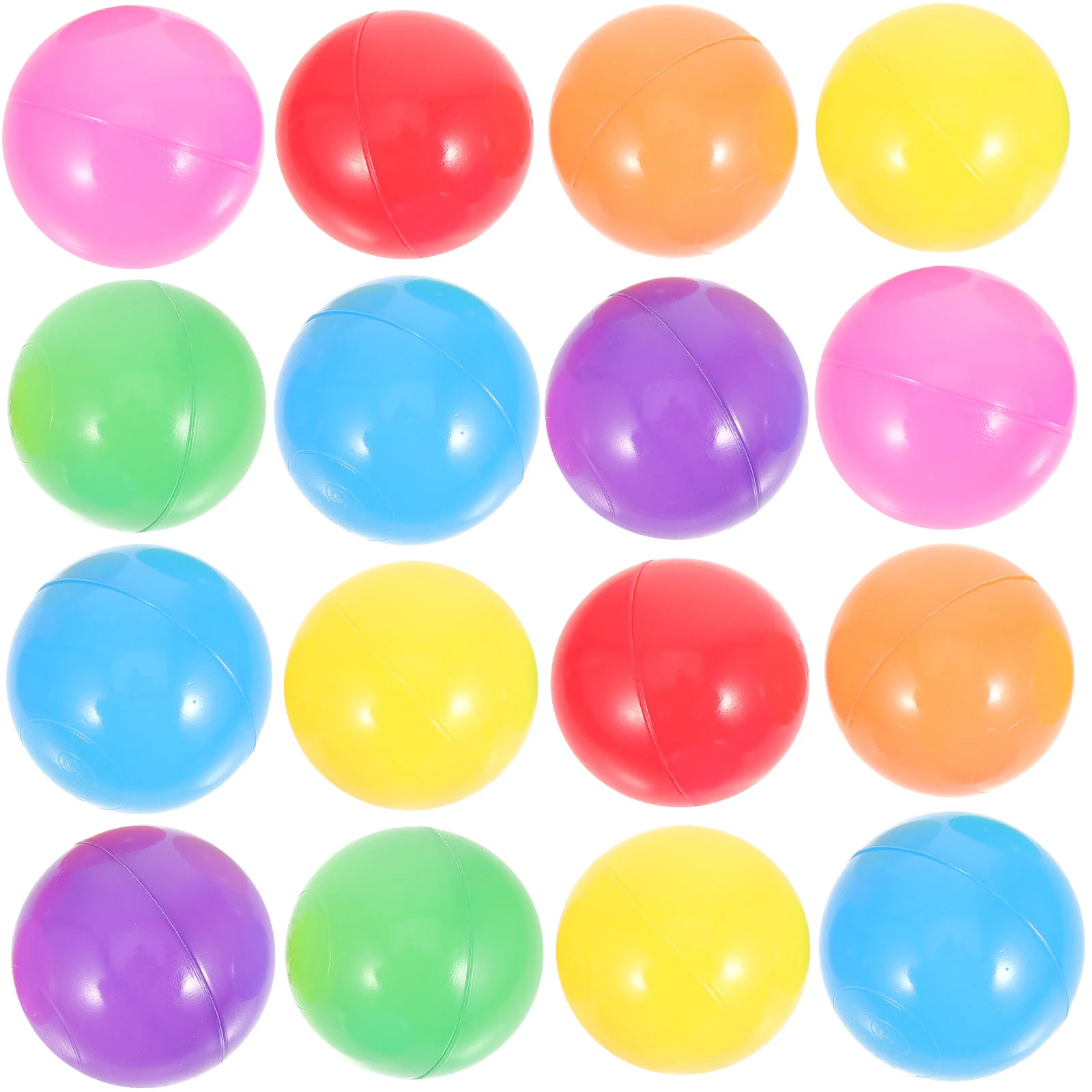 

50pcs Ball Pit Balls Colored Ocean Balls Swimming Pool Toy Plastic Ball Toy