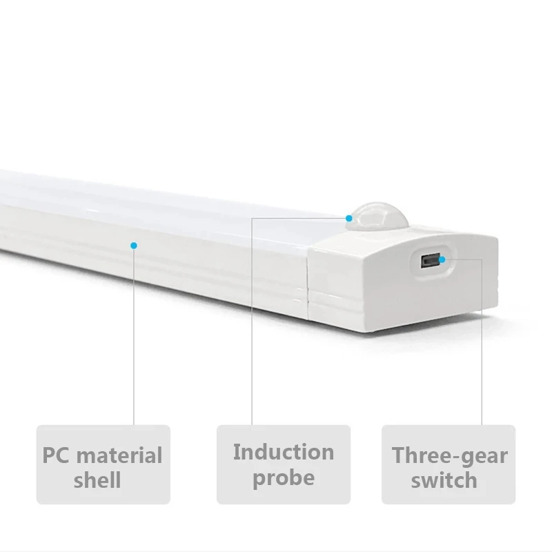 Светодиодная Индукционная лампа для шкафа с датчиком движения ночник USB-зарядкой