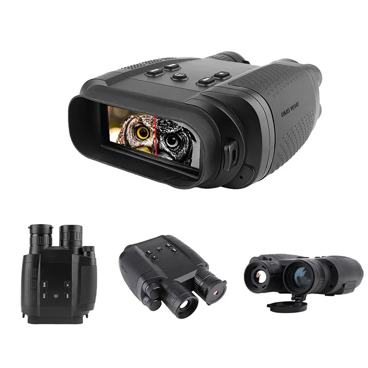 

Digital Night Vision and Day Binoculars Camcorder NV400C Large Viewing Screen