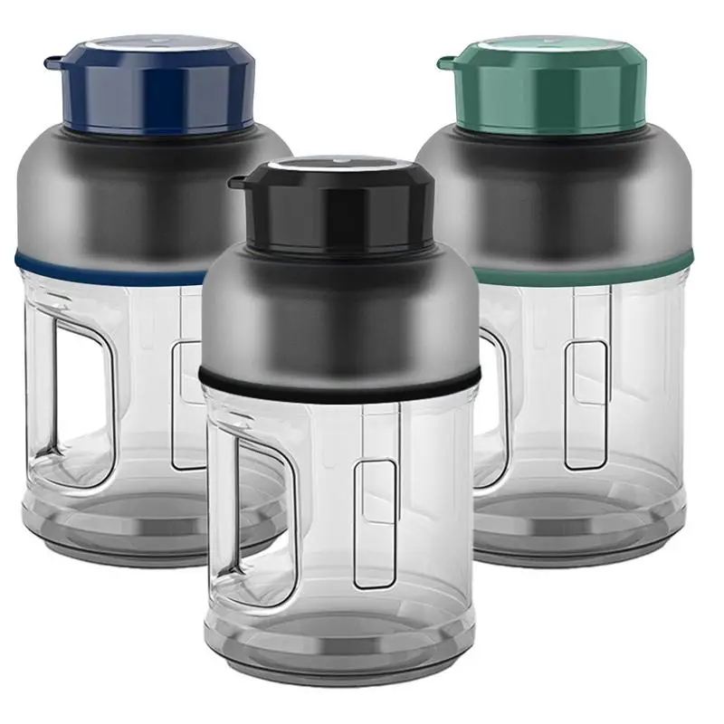 

1.5L Rechargeable Blender Cup With Ultra-Sharp Eight Blades Safe Portable Personal Blender Juicer For Travel Gym Office Outdoor