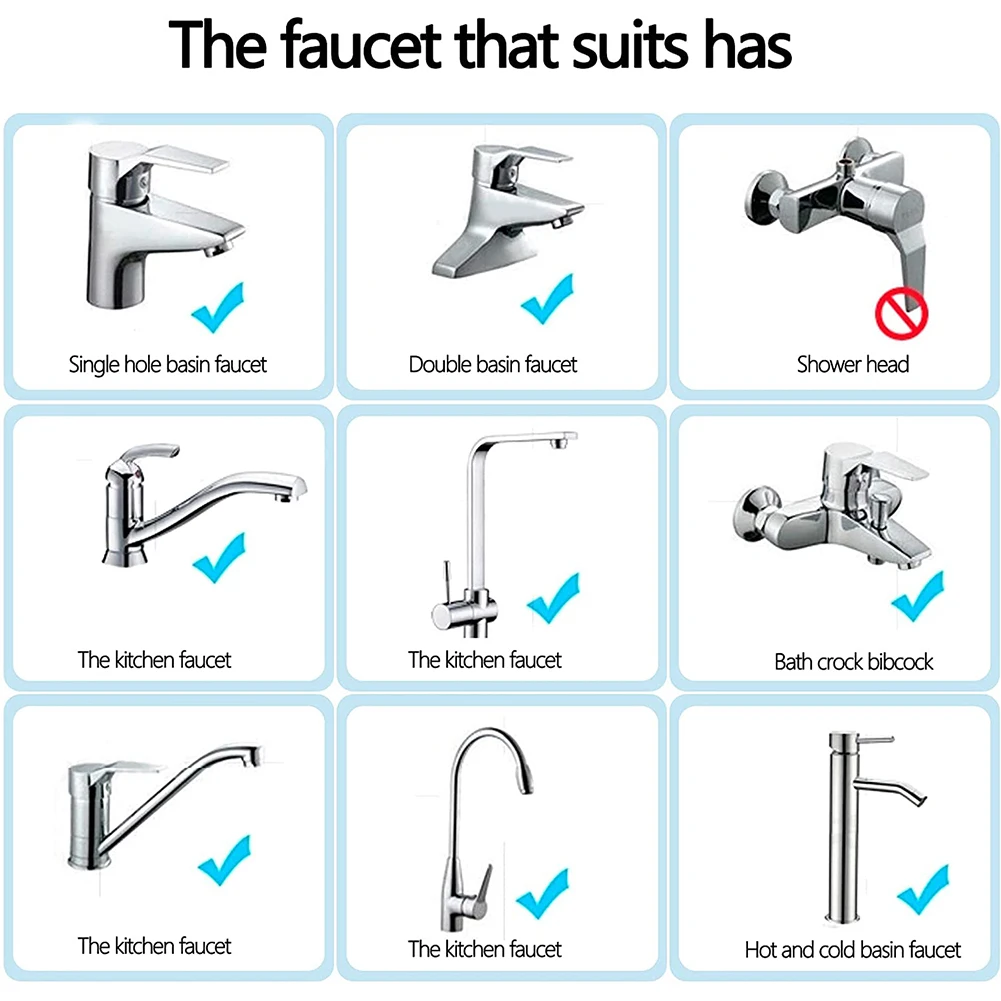 

10pcs Water Saving Faucet Aerator Brass Water Saving Faucet Tap Aerator Kitchen Sink Replaceable Filter Mixed Nozzle M24