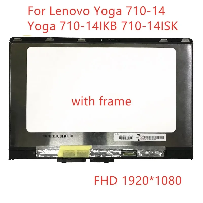Для Lenovo Yoga 710-14 710-14IKB 710-14isk 5D10K81065 5D10K81085 5D10M14182 FHD светодиодный преобразователь