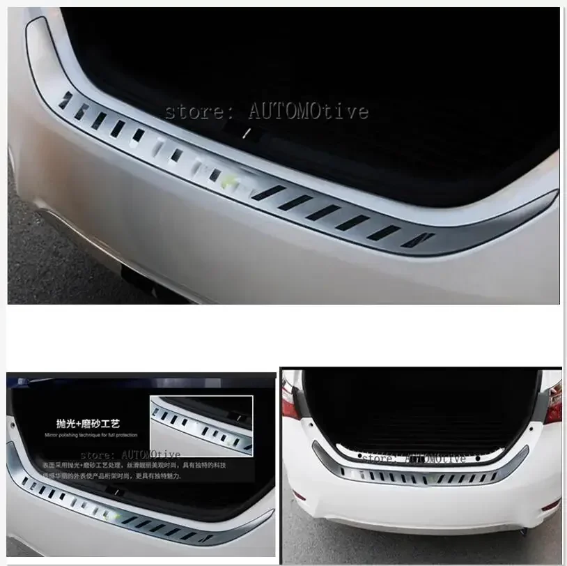 Фоторамка для багажника фоторамка Corolla 2014 2015 2016 2017 2018 нержавеющая сталь 1 шт.