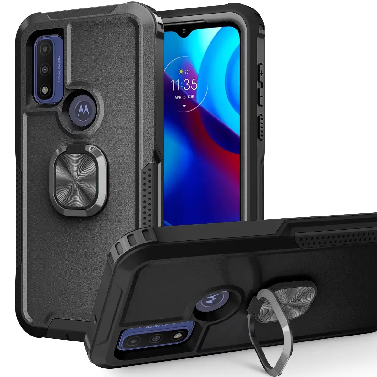 

Luxury Heavy Duty Protective Case for Motorola Moto G Pure Shockproof Back Cover for Moto G Power 2022 Case Slim Fit Fundas