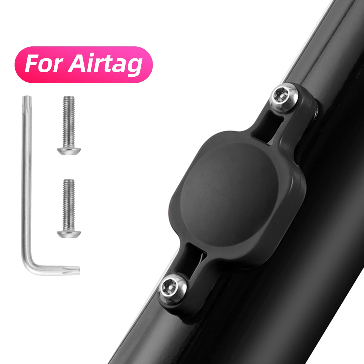 

For AirTag Bike Mount Holder Universal Bike Water Bottle GPS Location Tracker Protective Case for Air Tag Bicycle Accessories