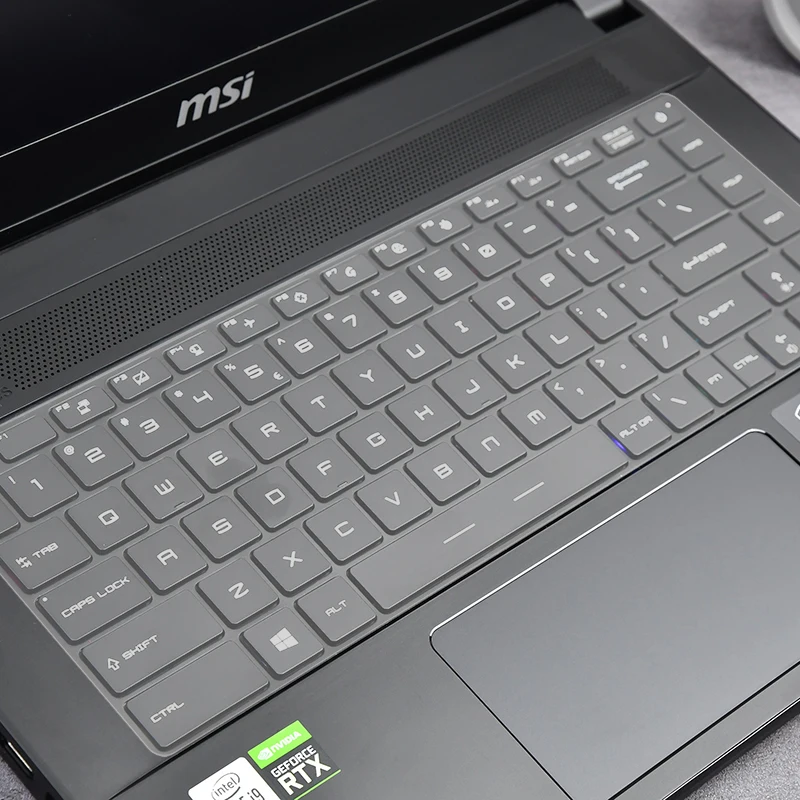 Чехол для клавиатуры из ТПУ ноутбука MSI Stealth GS66 2022 Vector GP66 Raider GE66 Prestige 14 Evo дюймов 15M 15