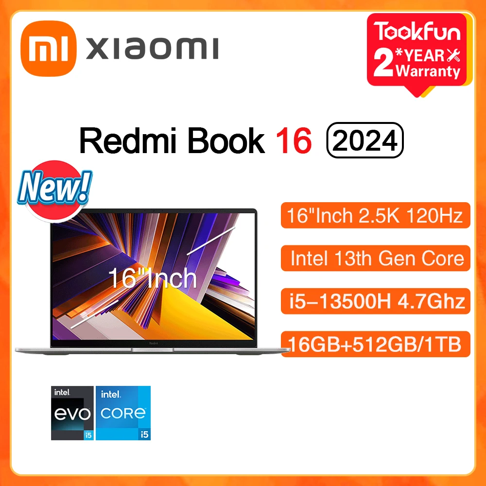 Pc Redmi Ноутбук Xiaomi Redmi Book 16 2024 | AliExpress