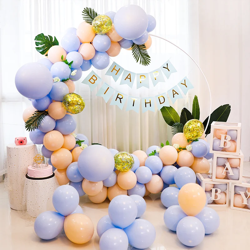 

Round Balloon Arch Holder Bow of Balloon Circle Wreath Balloon Stand Wedding Birthday Party Decor Baby Shower Background