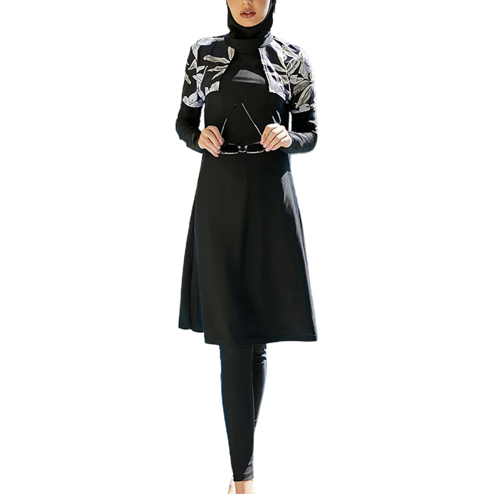 

Bathing Suit Women Muslim Swimsuit Burkinis Modest Clothing Long Sleeve Hijab Islamic Swimsuit Turkey Women Muslim Musliman