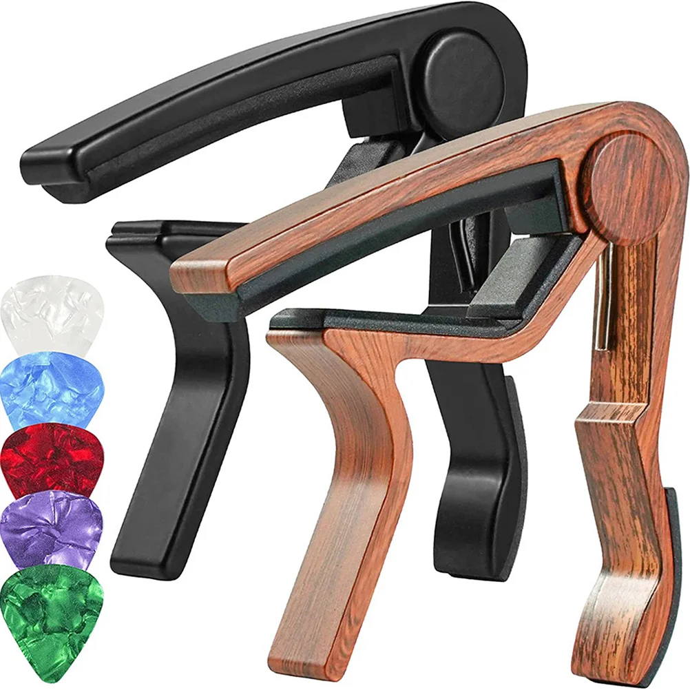 

Guitar Capo Clip Clamp Picks Sandhi Exquisite Multi Function Metal Modified Tone Electric Ukulele Usefulbanjo Acoustic Alloy