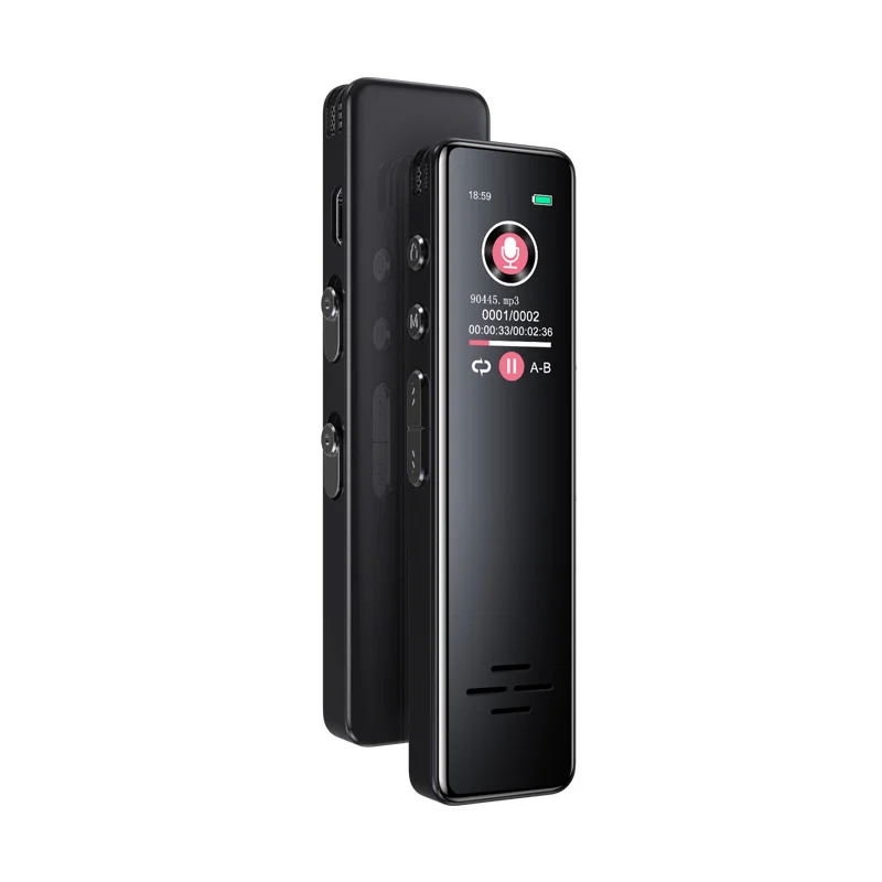 

HD 3072kbps Digital mini Voice Recorders lossless 60 meter portable recording pen MP3 recorder