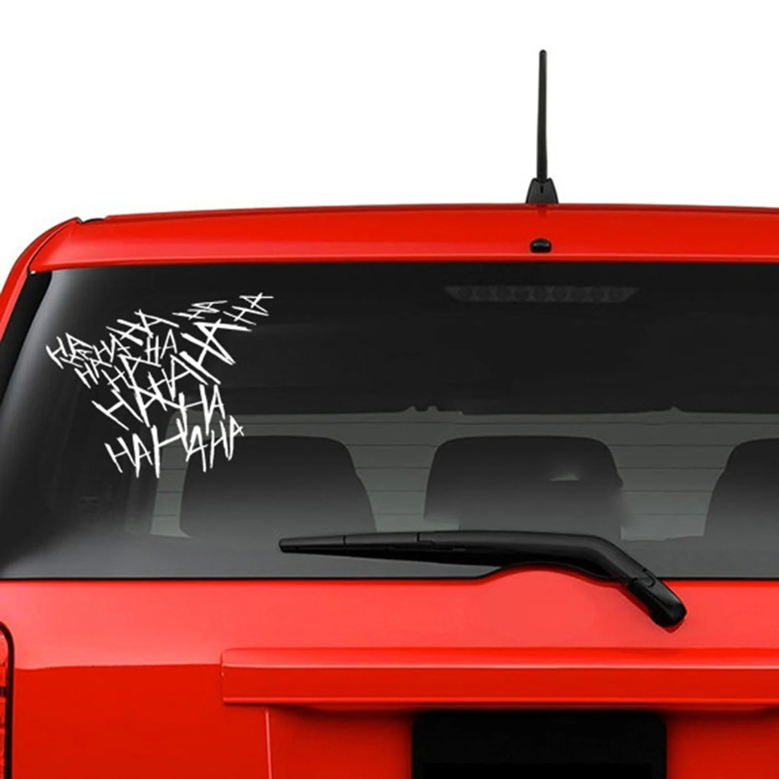 

HAHAHA Helmet Sticker Funny Joker Hahaha Decals Waterproof Laptop Stickers For Girls And Boys Car Stickers For Water Bottles