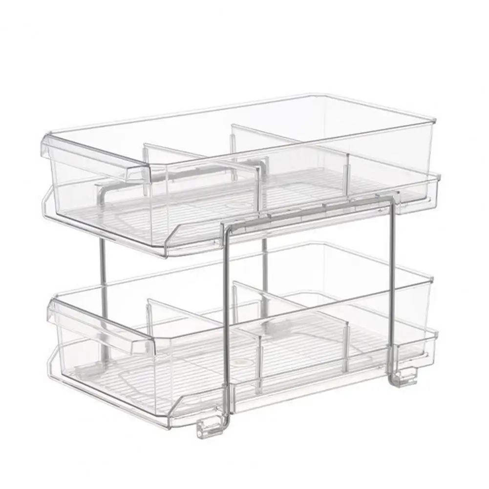 

Closet Organizers Durable Space-saving Pull-Out Design Home Supplies Bathroom Organizer Desktop Rack
