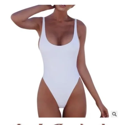 

2022NEW Women Sexy One Piece Romper Thong Lingerie Sheer Solid Color Holiday Beach Jumpsuits Ladies Swimsuit Swimwear